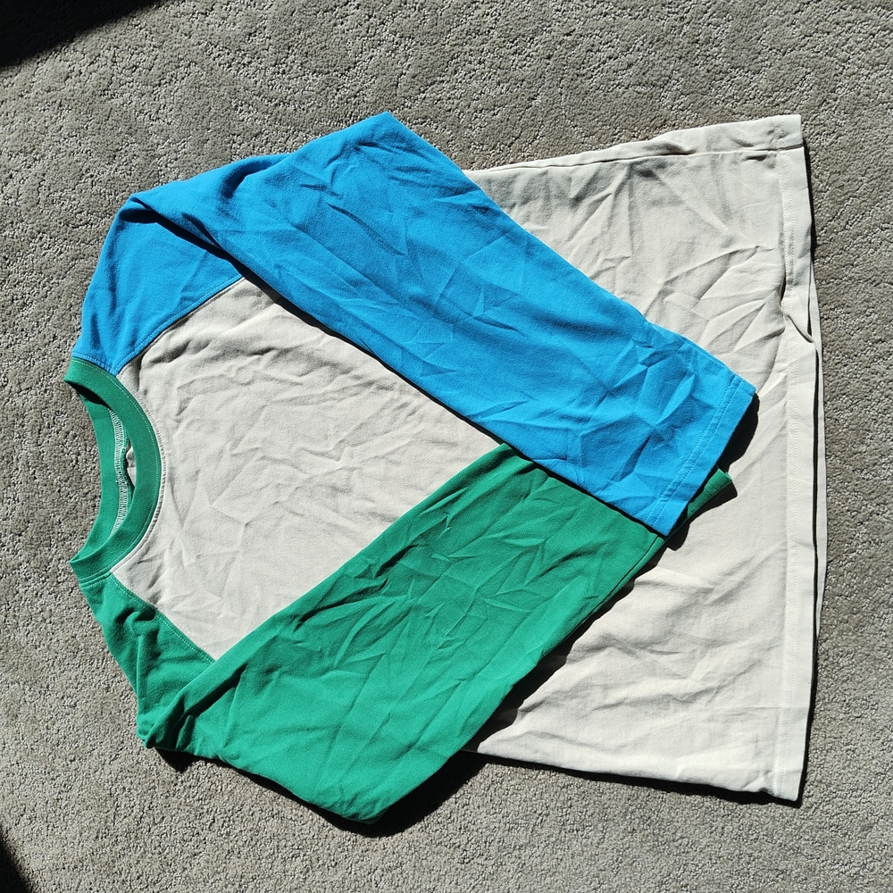 Colorblock Long Sleeve Shirt